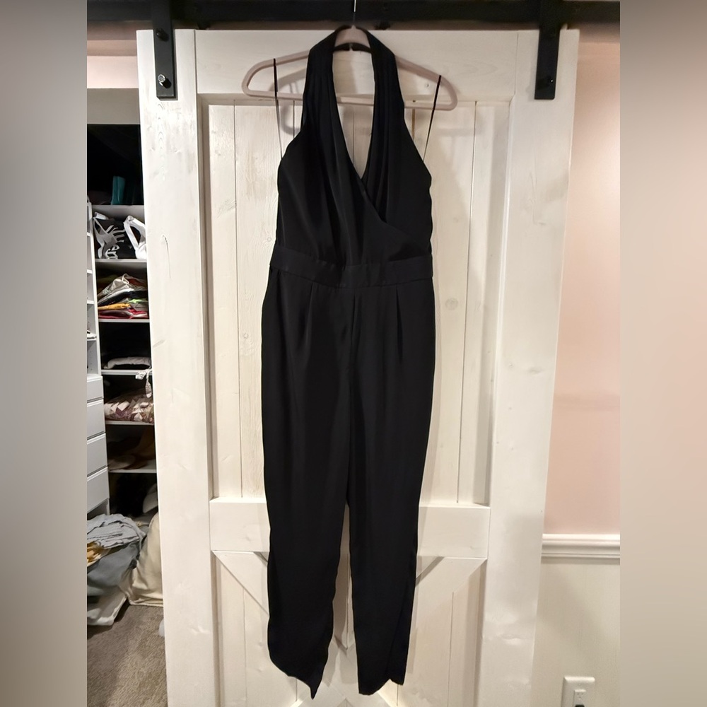 Black Halter Jumpsuit